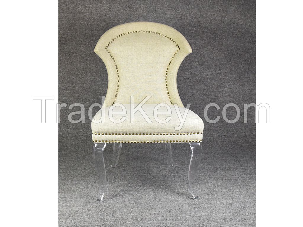 acrylic lounge chair sofa chair