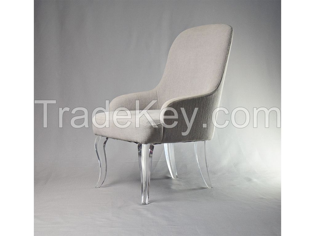 acrylic lounge chair sofa chair