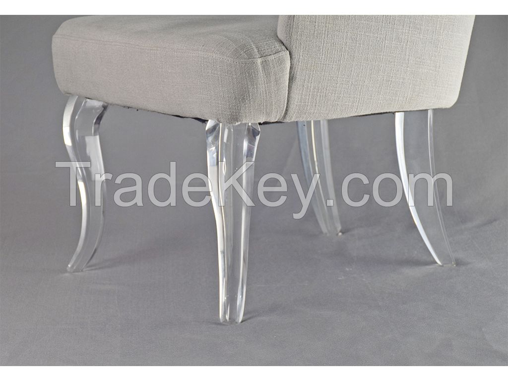 acrylic lounge chair sofa chair