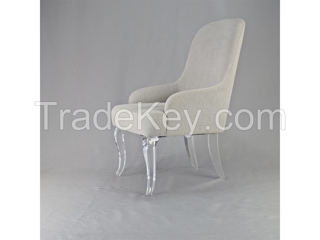 acrylic lounge chair sofa chair