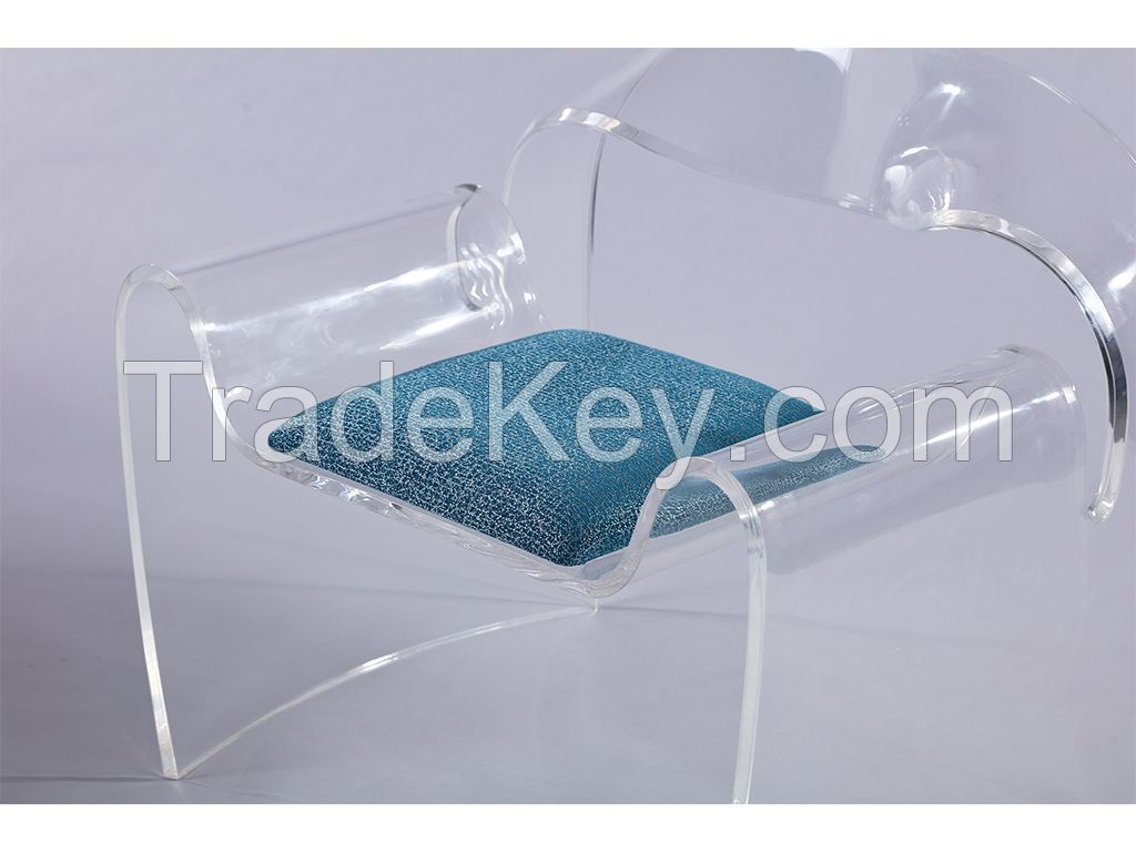 acrylic  sofa chair leisure chair lounge chair