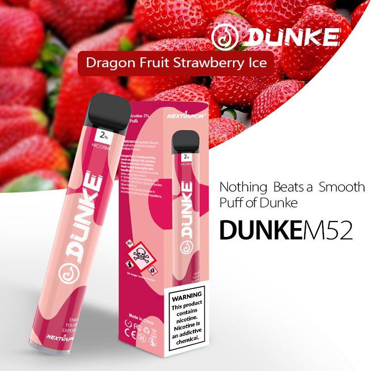 NextVapor Dunke M52 TPD Compliant Wholesale Disposable Vape Pen 2000 Puffs