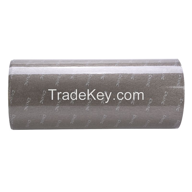 2022 New Material Polymer Fiber Silver Gray Roll EMI Shielding 0.03mm Conductive non-woven tape