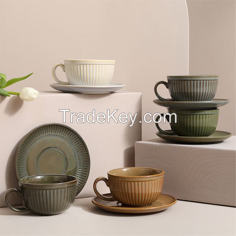 Vintage Ceramic coffee cup saucer