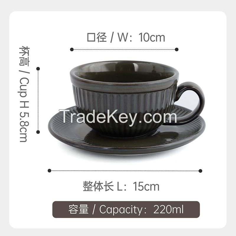 Vintage Ceramic coffee cup saucer