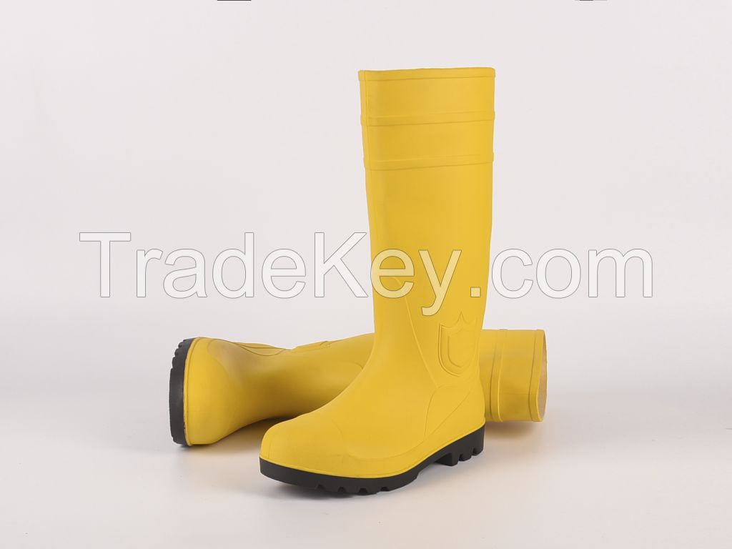 PVC rain boots