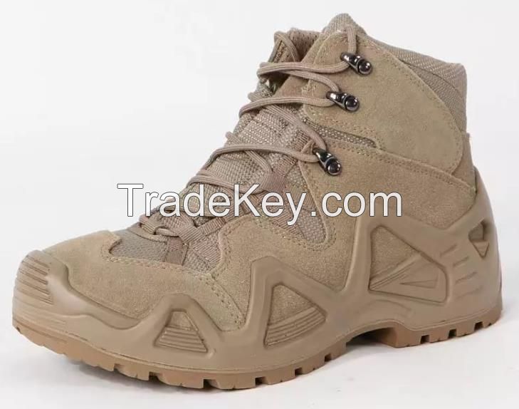 Outdoor custom Sports tactical combat boots lowa hiking shoes