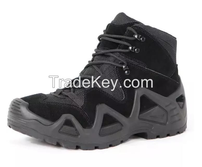 Outdoor custom Sports tactical combat boots lowa hiking shoes