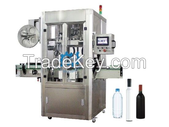 plastic jar shrink sleeve applicator.bottle water sleeving machine.shrink sleeve machine