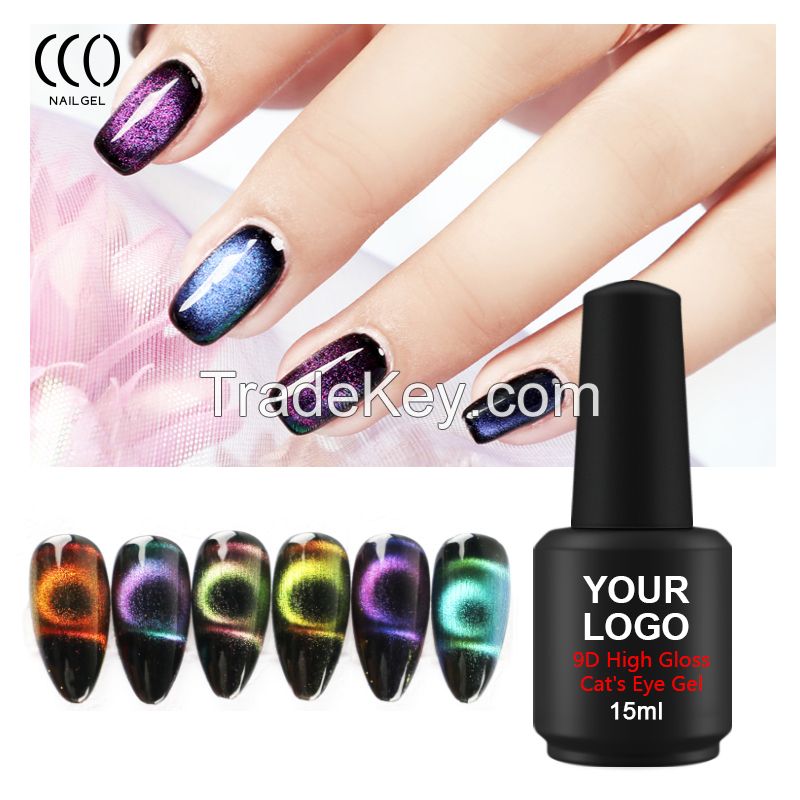 Glitter Cat Eye Gel Broken Chip-proof Color Nail Gel Diamond Cat Eyes Nail Gel