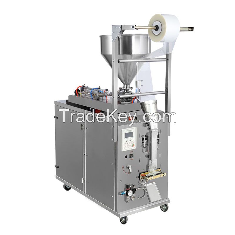 Liquid paste body Sichuan pepper paste hot sauce ketchup filling sealing packing machine