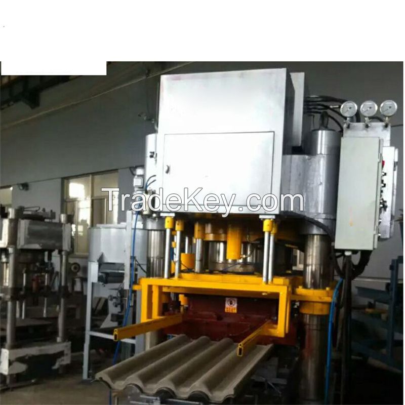 Cement Interlocking Tiles moulding machine