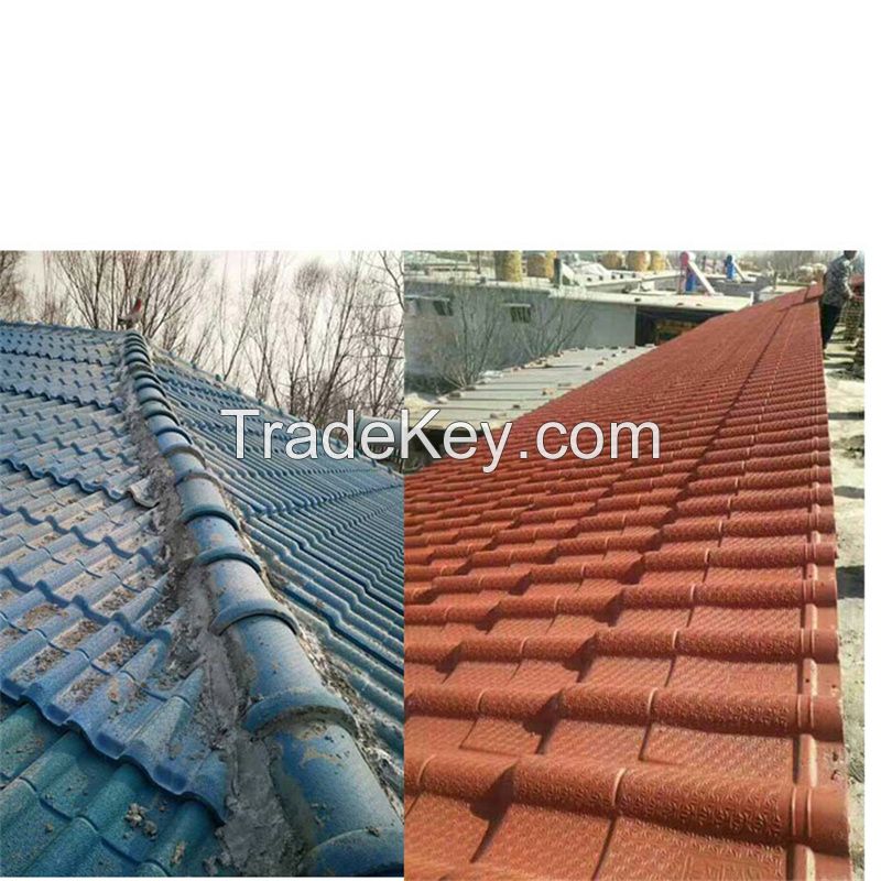 Automatic Large-Size Concrete Equipment for the Production of colored Tiles