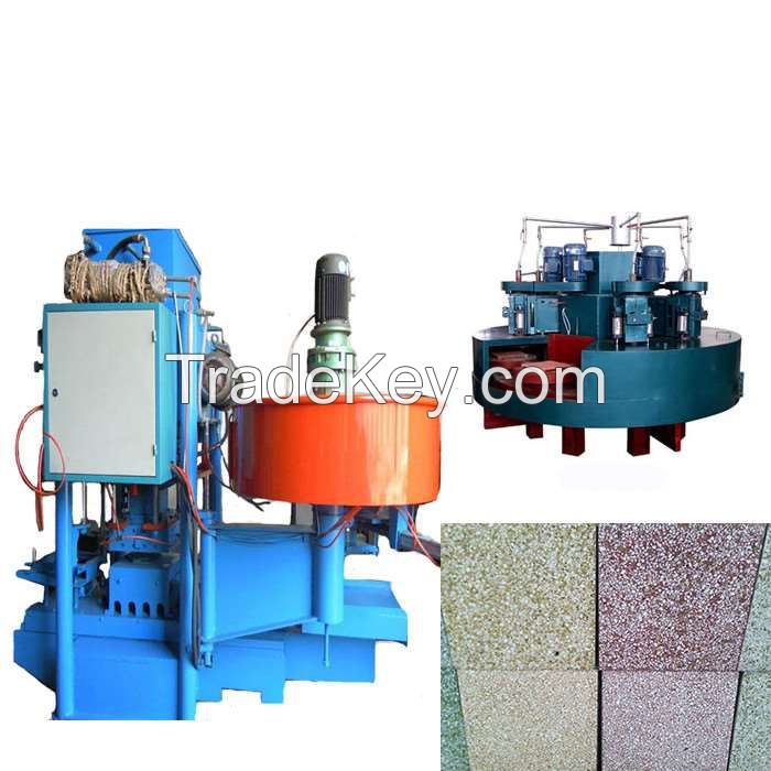 Concrete Cement Road Paver Automatic Terrazzo paving tile press making machine