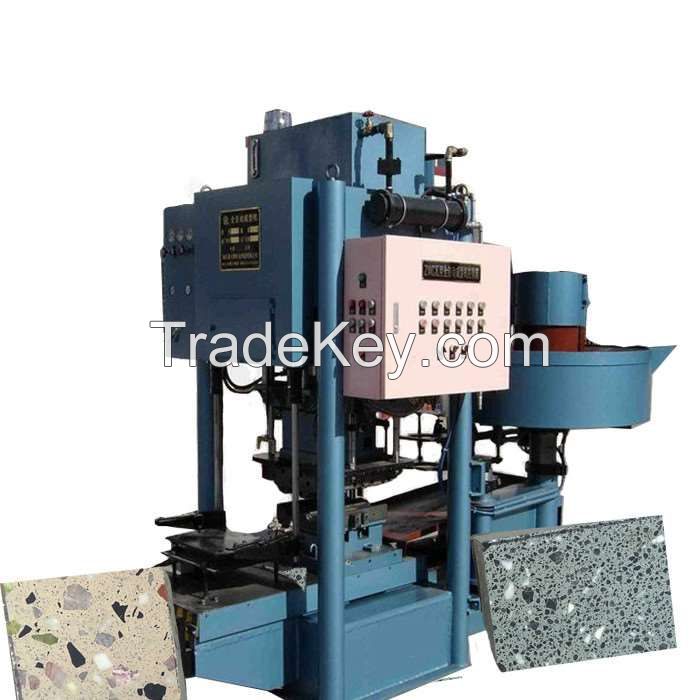 High speed cement paving tiles making machine for outdoor floor