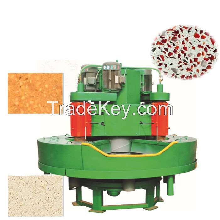 Hydraulic artificial granite terrazzo floor tile Polishing equipment