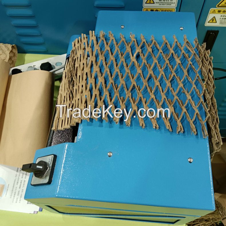 industrial carton box corrugated paper Perforating cutter machine for recycling