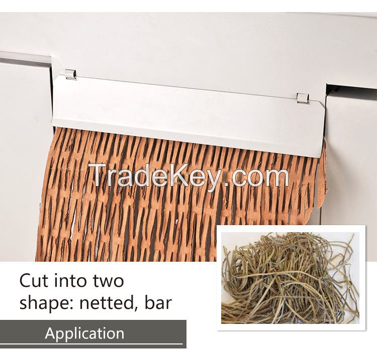 Selling corrugated paper cardboard shredder carton waste box paper shredder cutting machine