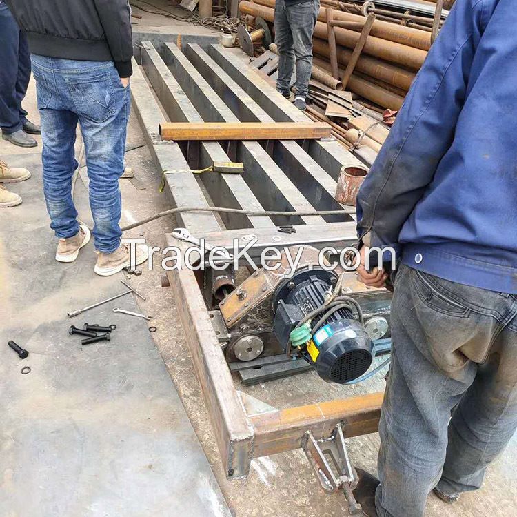 Inner vibration type Precast concrete slab hollow core floor plank molding machine