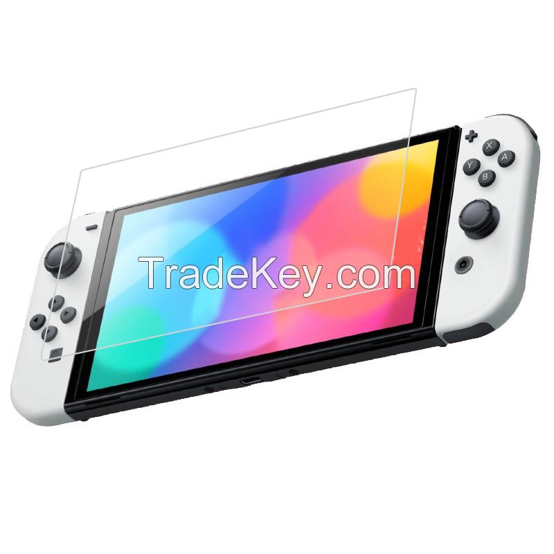 Tempered Glass Screen Protector Film for Nintendo Switch OLED Game Accessories