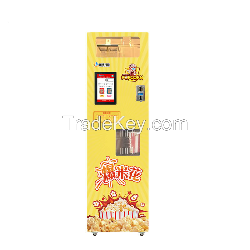 Popcorn Vending Machine Latest Hot Sale High Profit Fully Automatic