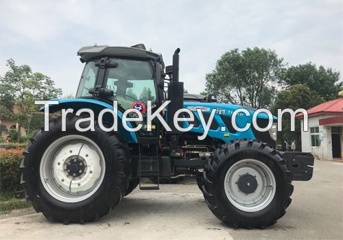 Big Tractors 210HP Agricultural Machinery Tractors With Disc Harrow In Kazakhstan