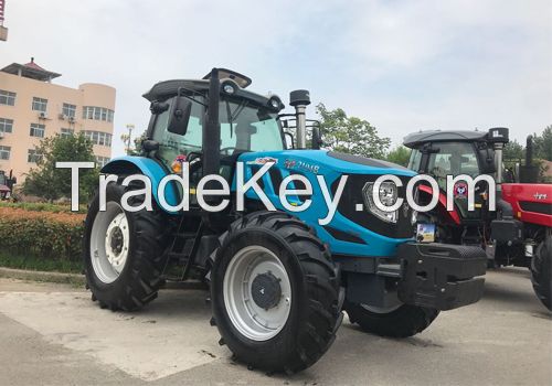 Big Tractors 210HP Agricultural Machinery Tractors With Disc Harrow In Kazakhstan