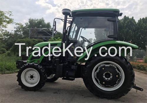 Best QLN 4wd  60hp 70hp 80hp Farm Tractor With Disc Harrow Export To Indonesia