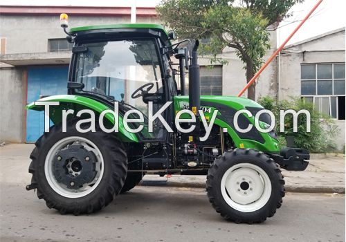 Best QLN 4wd  60hp 70hp 80hp Farm Tractor With Disc Harrow Export To Indonesia