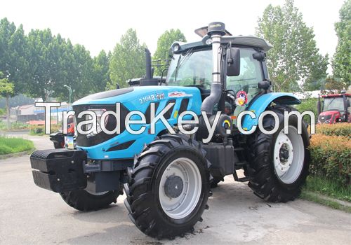 Big Tractors 210HP Agricultural Machinery Tractors With Disc Harrow In Kazakhstan