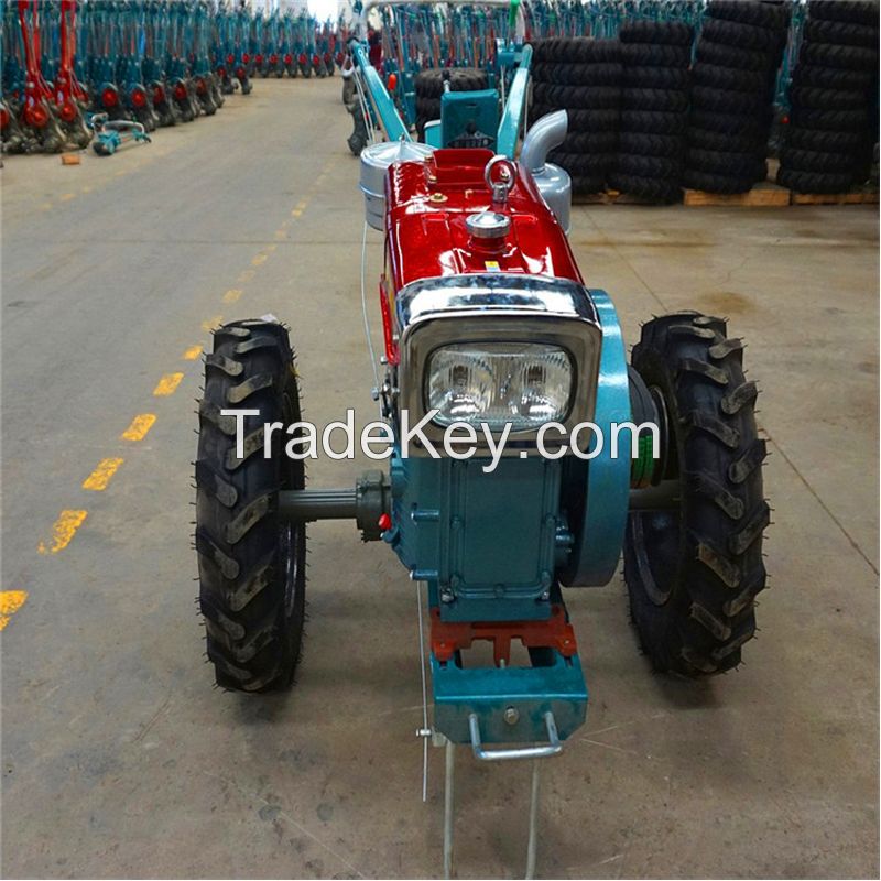 QLN Walking Tractor 8-20hp With Rotary Tiller 2 Wheel Tracors For Sale