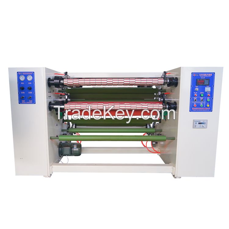  BOPP adhesive packing tape jumbo roll slitting rewinding machine 