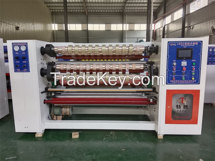 1300mm Adhesive Bopp Cello Tape Slitting Machine