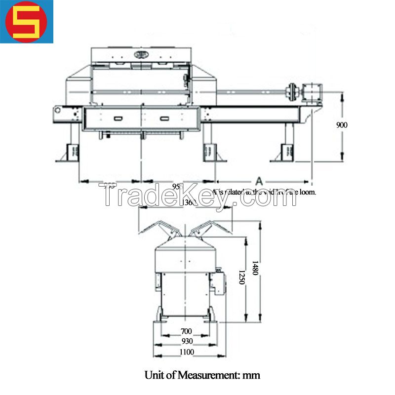 Jacquard Machine Terry Towel Loom 2688 Hooks