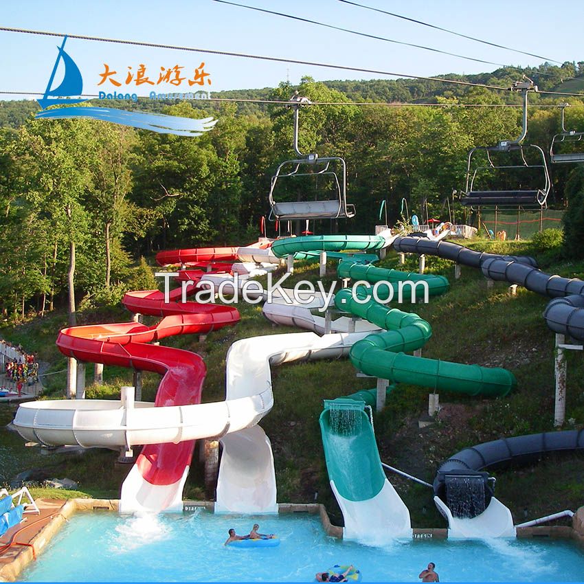 Swimming Pool Slide Water Park Equipments