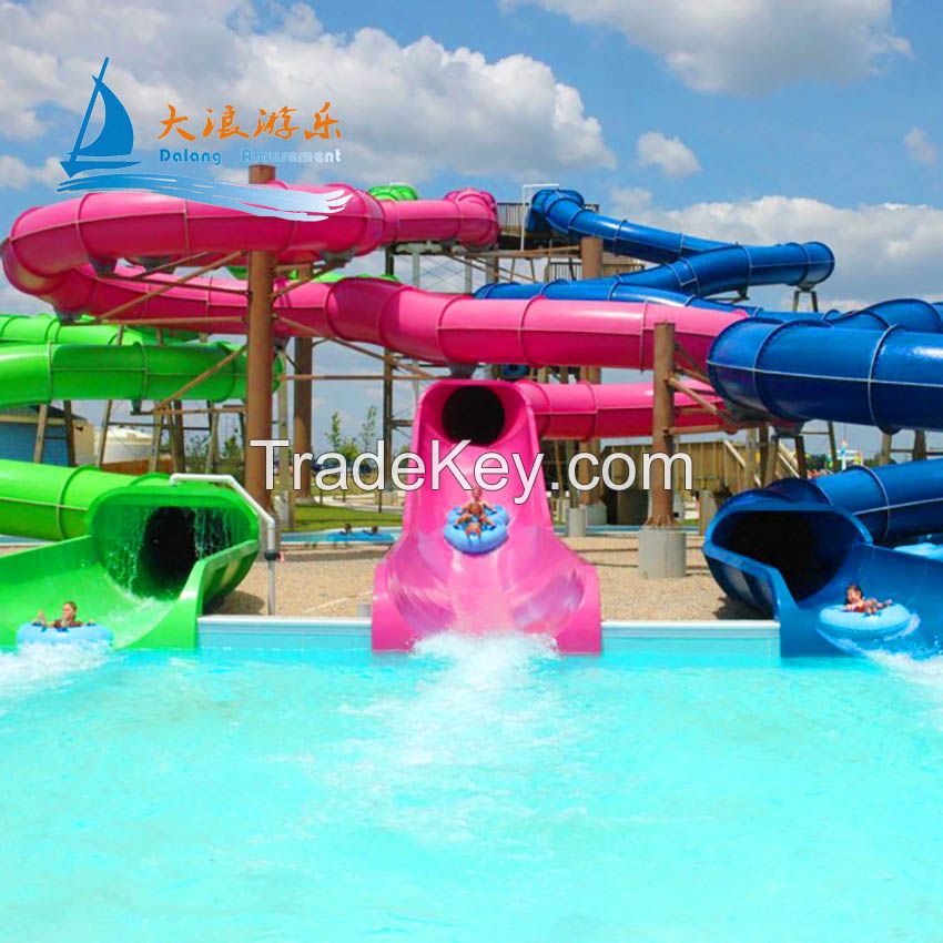 Swimming Pool Slide Water Park Equipments