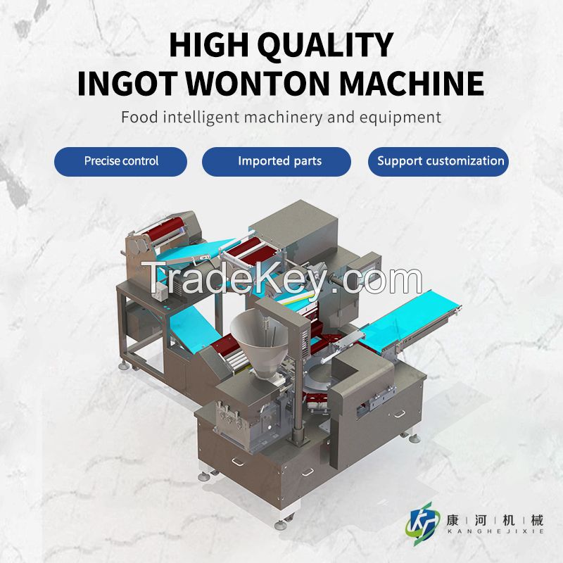 Kanghe High Quality Ingot Wonton Machine