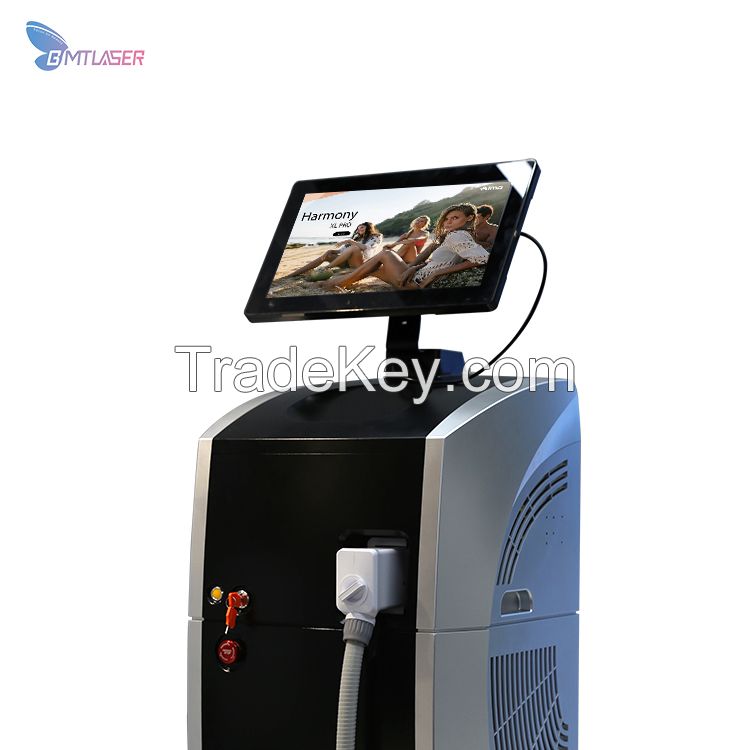 2022 Korean Body 200 Milion Spots Lazer Epilator Optional 755 808 1064nm Three Waves Hair Removal Diode Laser Machine