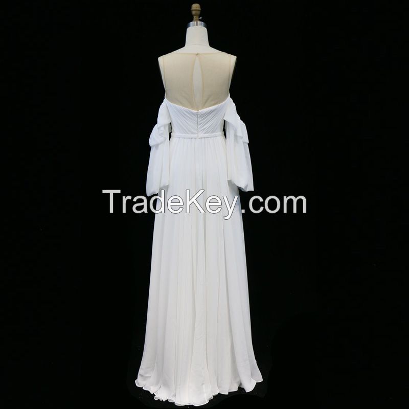 Elegant Satin Wedding Dress For Women