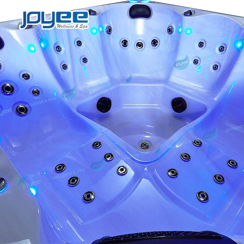 JOYEE 5 People Combo Hydro Massage Spa