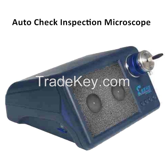 Integrated Optical Fiber Microscope