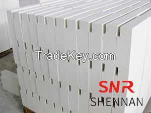 high quality corundum brick for glass furnace 