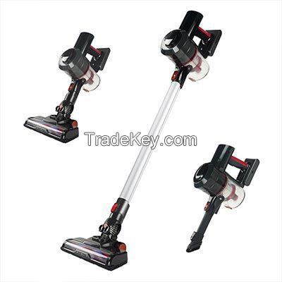 Digital display cordless vacuum cleaner with strong suction power