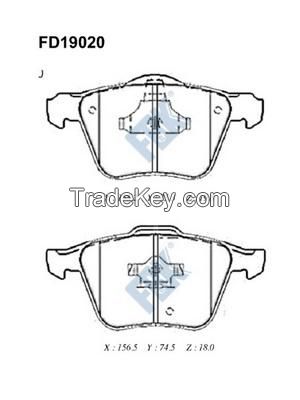 FBK Brake Pad FD19020  for OE 30742029 - VOLVO XC90