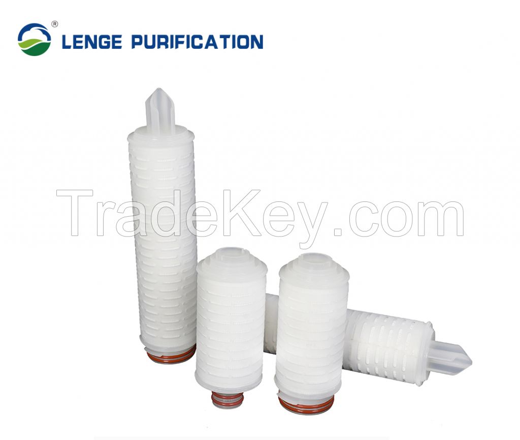 PES Pleated Filter Cartridge | Sterilized PES Membrane Filter Cartridg