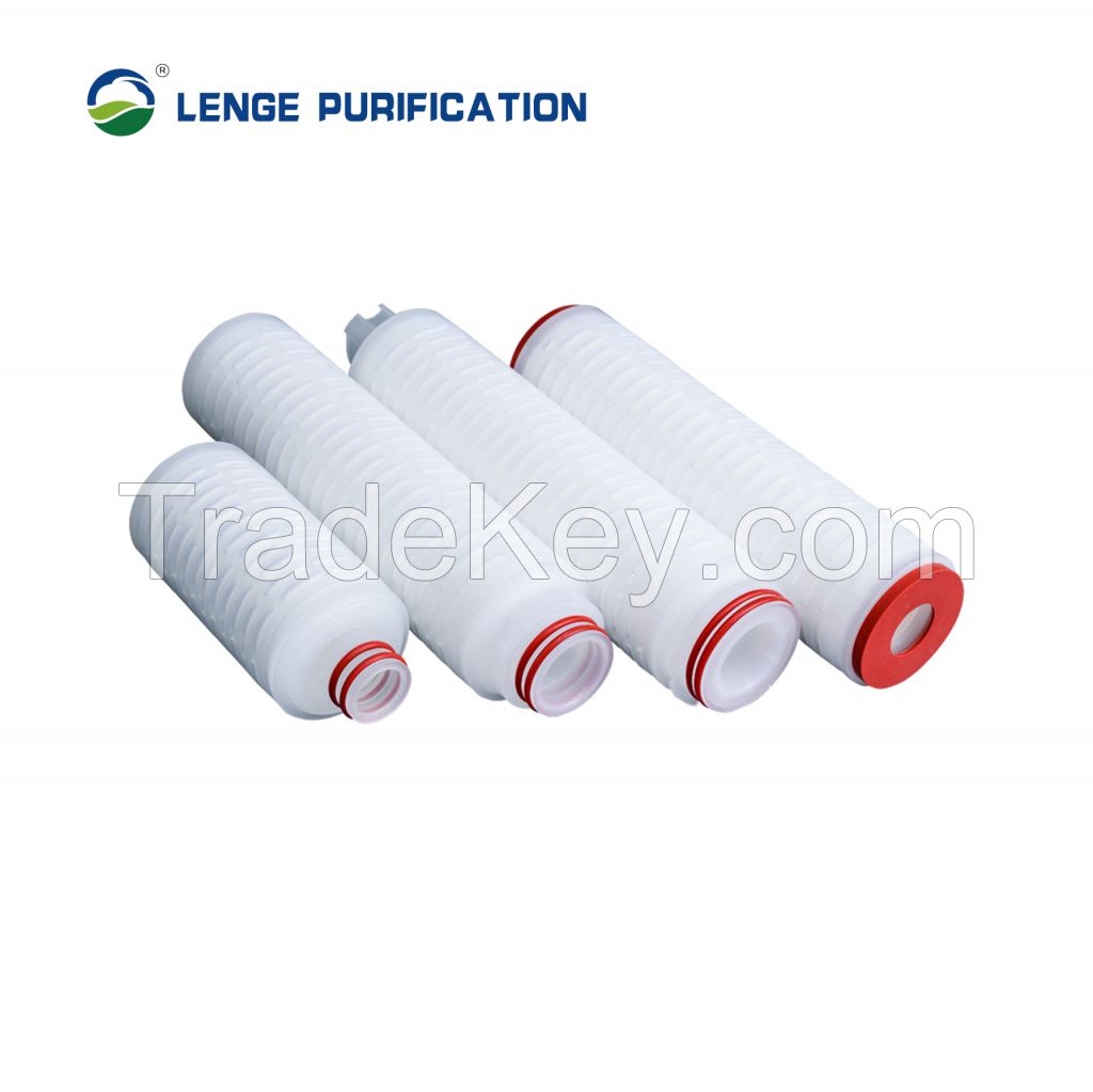 PTFE Pleated Filter Cartridge