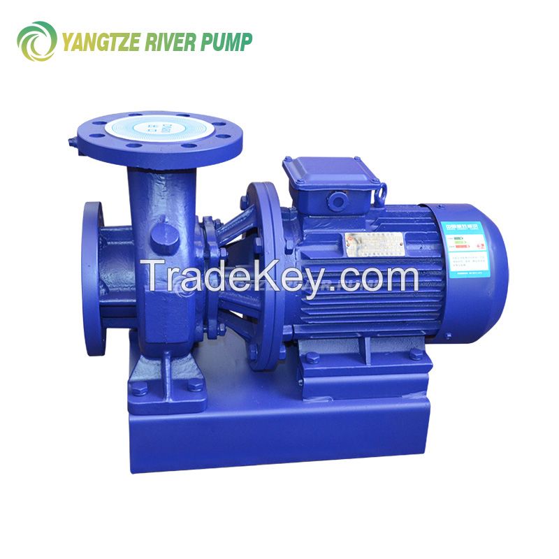 horizontal inline water pump