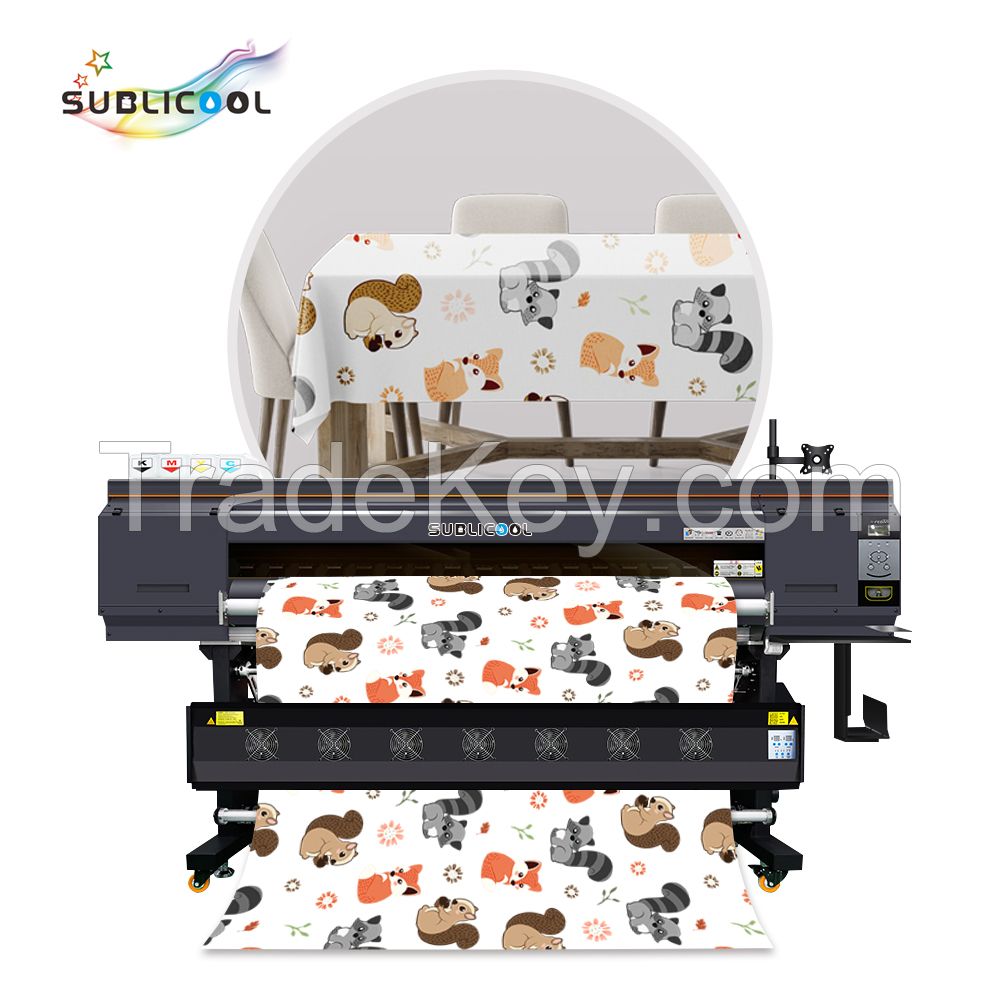 1.9m 8 Printheads I3200 Digital Printing Machine Sublimation Printer