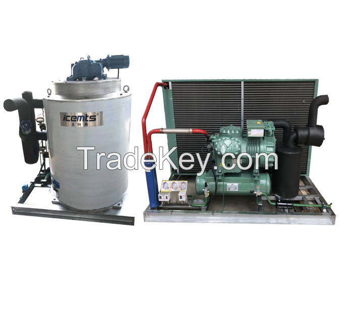 Flake Ice Machine ICE MAKER With Bin 600kg China Manufacturers Factory