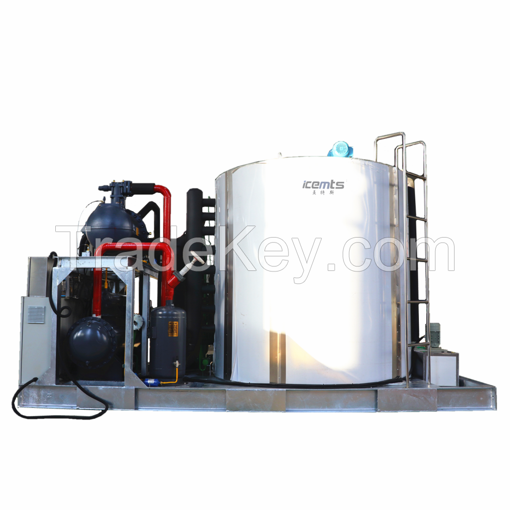 Flake Ice Machine ICE MAKER With Bin 600kg China Manufacturers Factory